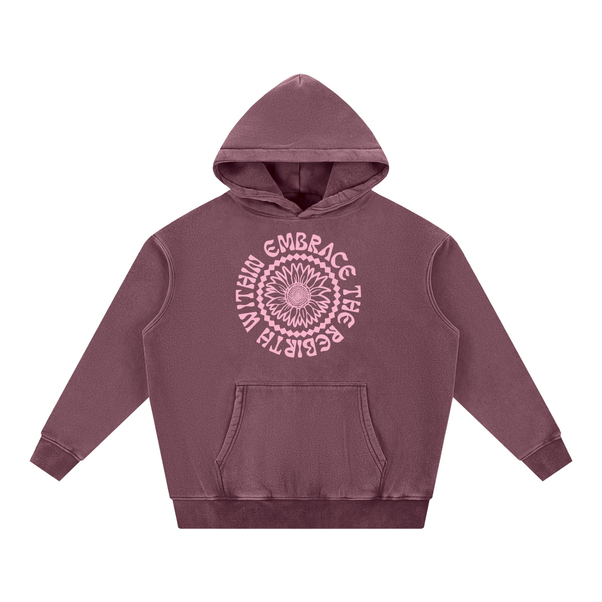 Snow Wash Sunflower Hoodie