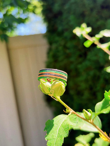 Moss Solace Recycled Skateboard Ring