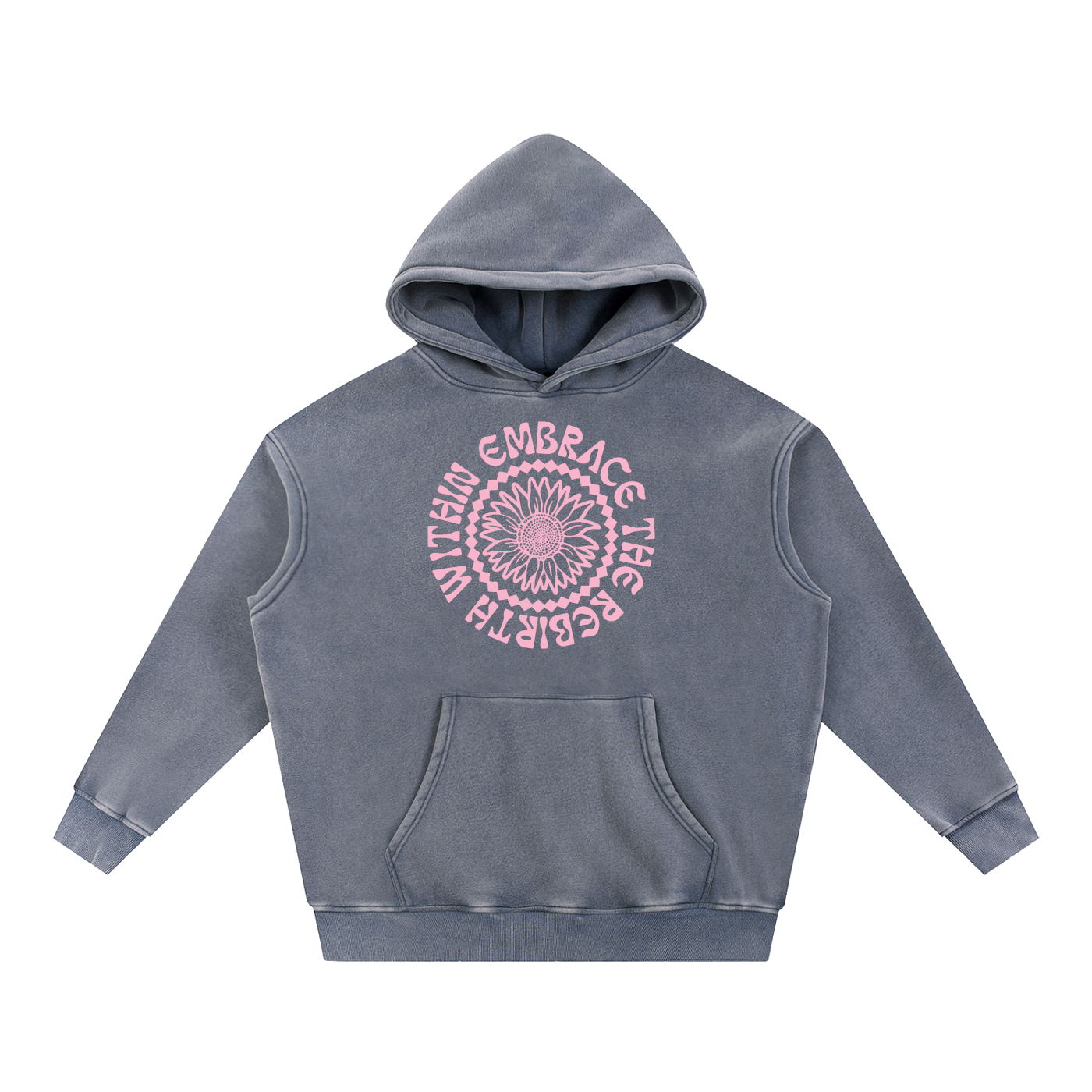 Snow Wash Sunflower Hoodie