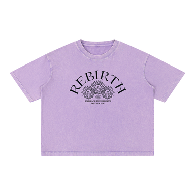 Mineral Wash Sunflower Bloom Shirt
