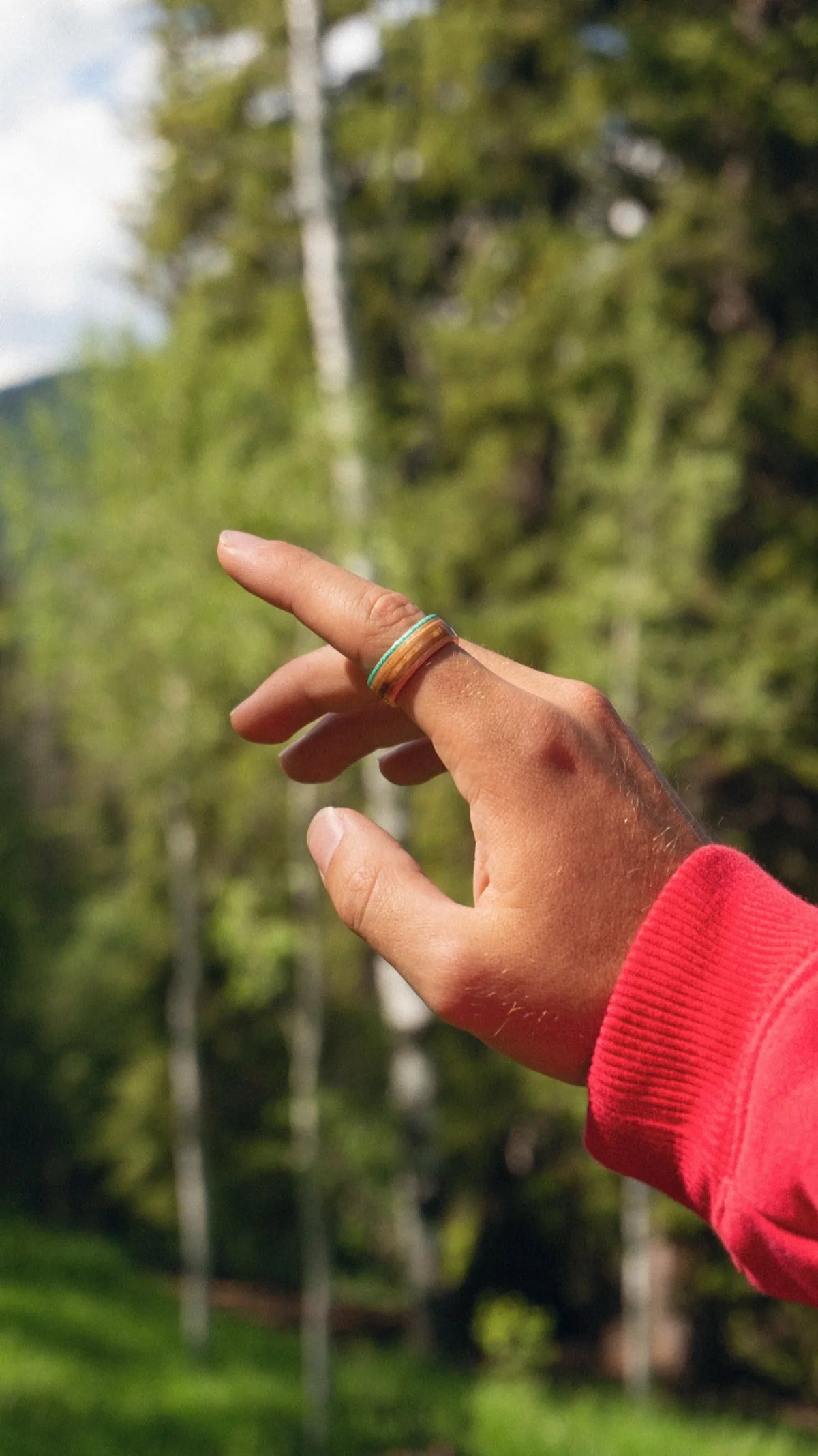 Atitlan Recycled Skateboard Ring product photo